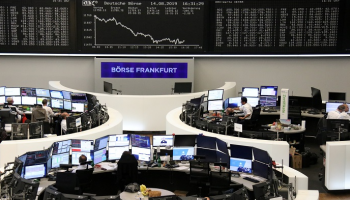 مؤشر داكس الألماني في بورصة فرانكفورت - رويترز