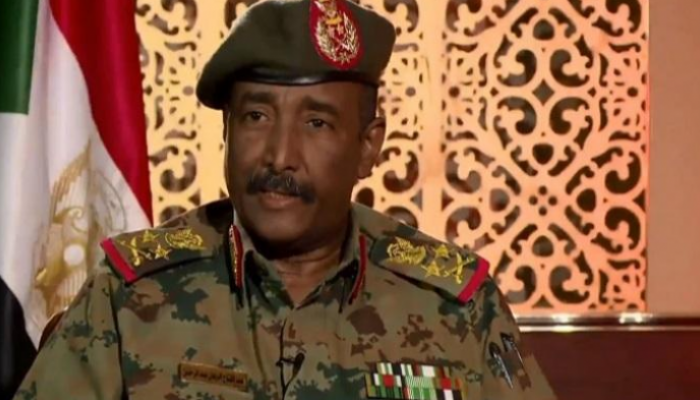الفريق أول عبدالفتاح البرهان رئيس المجلس العسكري الانتقالي بالسودان