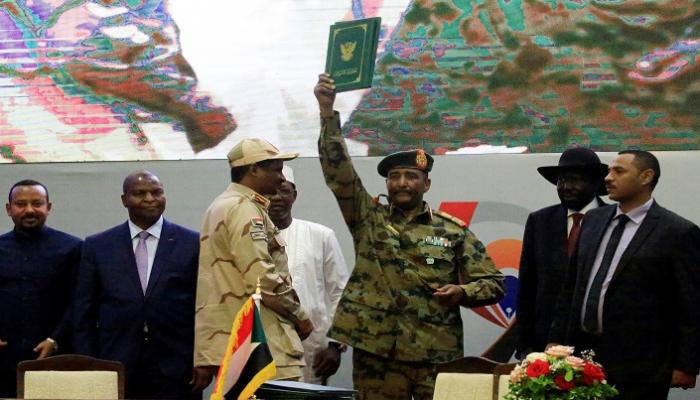 توقيع الاتفاق التاريخي بالسودان