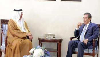 عاطف الطراونة والسفير الإماراتي لدى الأردن أحمد علي محمد البلوشي