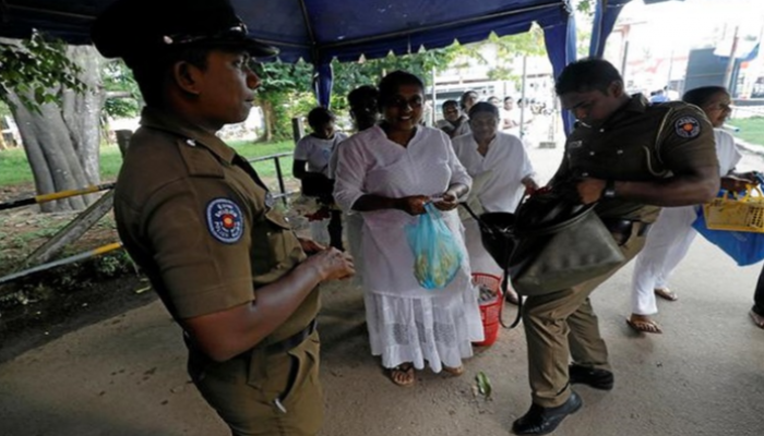 قوات الأمن في سريلانكا