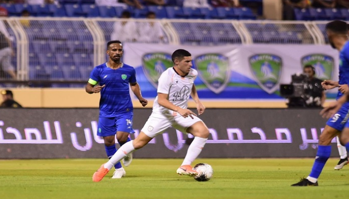 من مباراة الفتح والشباب