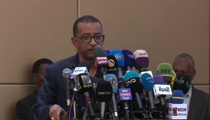 أحد المؤتمرات الصحفية السابقة لقوى الحرية والتغيير بالسودان - أرشيفية