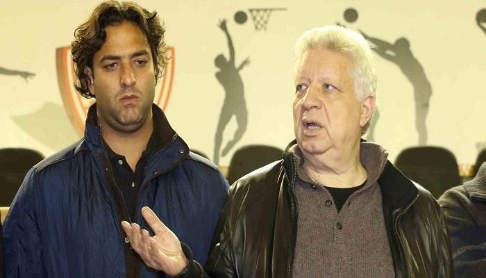 مرتضى منصور وأحمد حسام