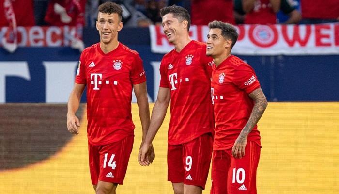 ليفاندوفسكي وبيريسيتش وكوتينيو