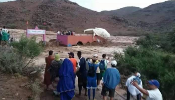 وفاة 7 أشخاص جراء الفيضانات جنوب المغرب
