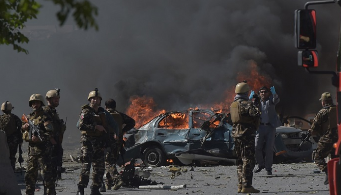 انفجار سابق بالعاصمة الأفغانية كابول – أرشيفية 