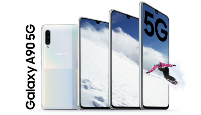 هاتف جالاكسي A90 بشبكة الجيل الخامس 5G