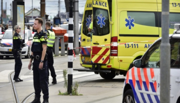 موقع حادث الطعن في ليون الفرنسية