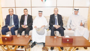 النائب العام المصري المستشار نبيل صادق خلال زيارة الكويت