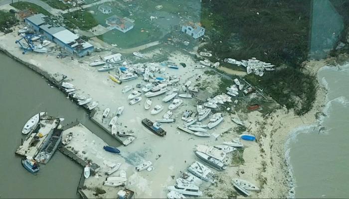 الأمم المتحدة: الإعصار دوريان يهدد 70 ألف شخص في الباهاماس
