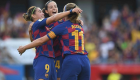 سيدات برشلونة يكتسحن ريال مدريد في أول "كلاسيكو" نسائي