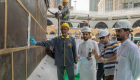 السعودية تستكمل أعمال الصيانة للكعبة المشرفة
