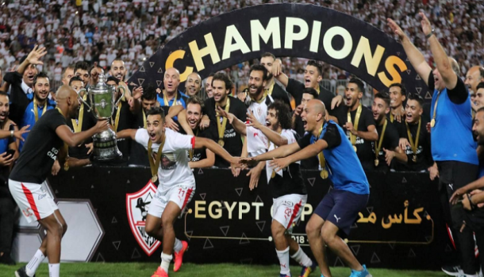 فوز الزمالك بكأس مصر