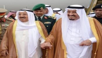 خادم الحرمين الشريفين وأمير الكويت - أرشيفية