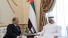 محمد بن زايد ووزير الخارجية الموريتاني يبحثان العلاقات الثنائية