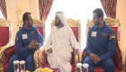 حمدان بن محمد يطمئن هاتفيا على استعدادات رائدي الفضاء الإماراتيين