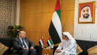 هزاع بن زايد يبحث مع وزير النفط العراقي التعاون المشترك
