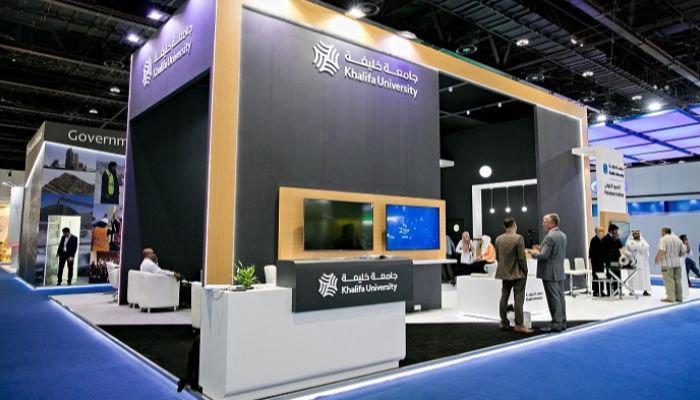 جناح جامعة خليفة في مؤتمر الطاقة العالمي