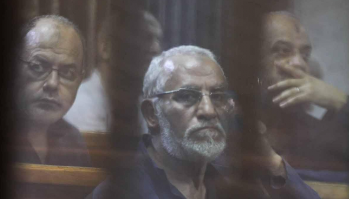محمد بديع مرشد الإخوان وأحد المتهمين بالتخابر مع حماس