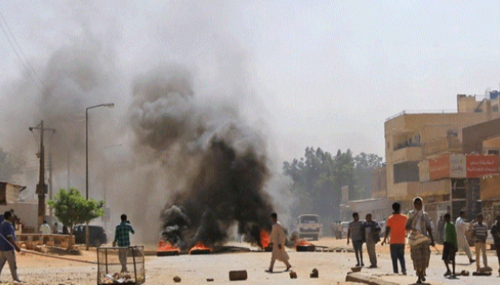 جانب من آثار الاشتباكات القبلية في بورتسودان- أرشيفية