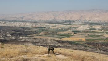جنديان إسرائيليان في غور الأردن بالضفة الغربية المحتلة - أرشيفية 