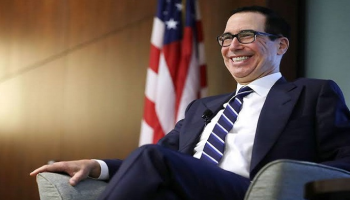 وزير الخزانة الأمريكي ستيفن منوتشين