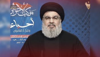 حسن نصرالله الأمين العام لمليشيا حزب الله