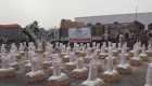 80 طن مساعدات غذائية إماراتية لأهالي حضرموت اليمنية