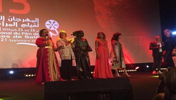 من أجواء افتتاح مهرجان "فيلم المرأة"