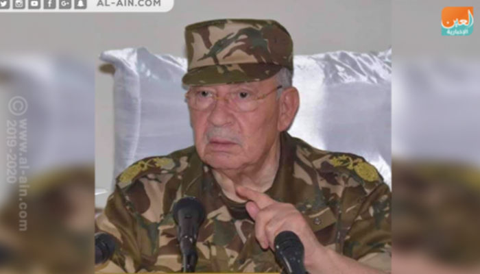 الفريق أحمد قايد صالح قائد الجيش الجزائري - أرشيفية