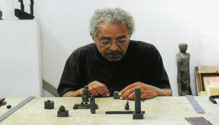 الفنان التشكيلي والنحات المصري آدم حنين