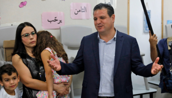 رئيس القائمة المشتركة أيمن عودة