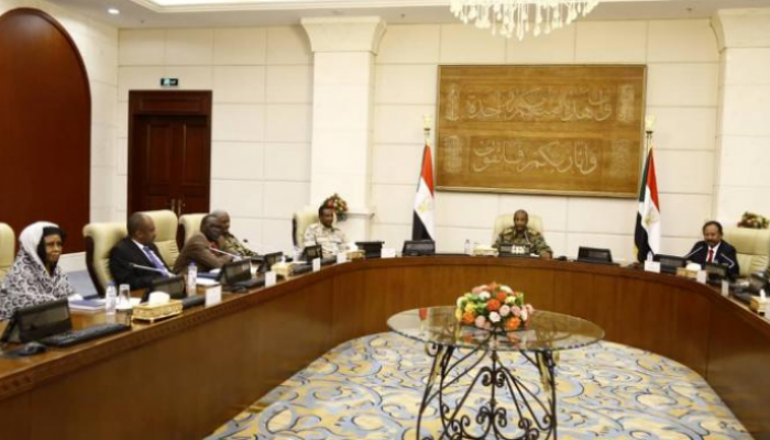  اجتماع سابق للمجلس السيادي السوداني
