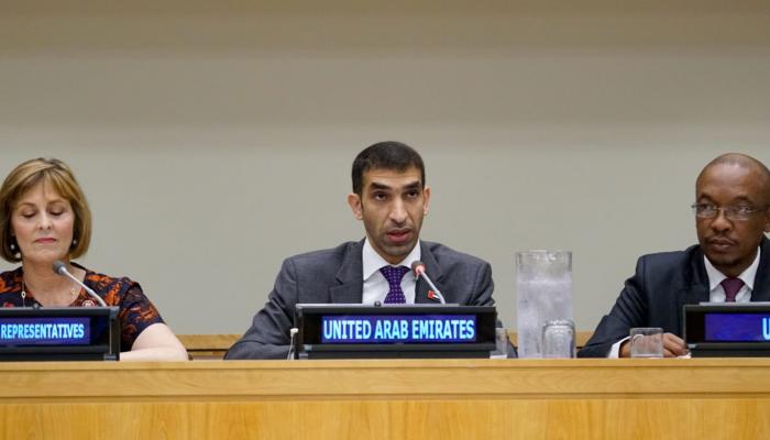 الدكتور ثاني بن أحمد الزيودي وزير التغير المناخي والبيئة الإماراتي