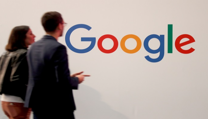 شعار Google في معرض VivaTech في باريس- رويترز