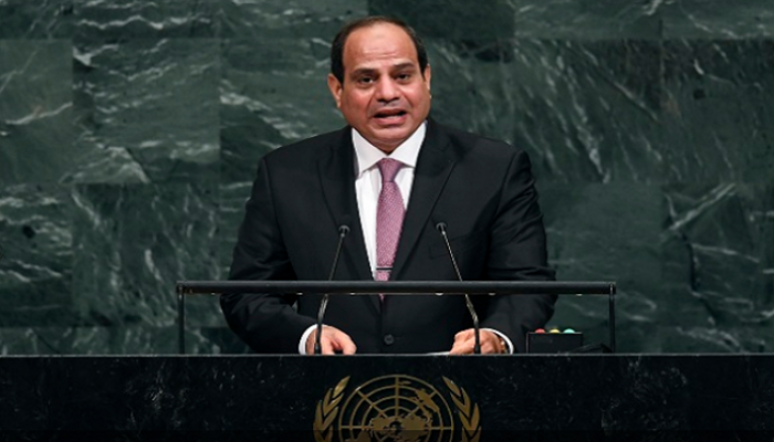 الرئيس المصري عبدالفتاح السيسي