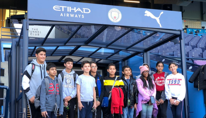 الفائزون بمبادرة نمط حياة صحي في ملعب الاتحاد