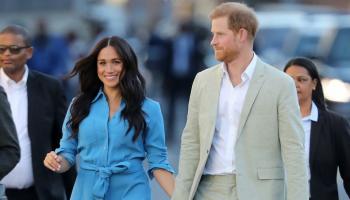 ميجان ماركل والأمير هاري في كيب تاون