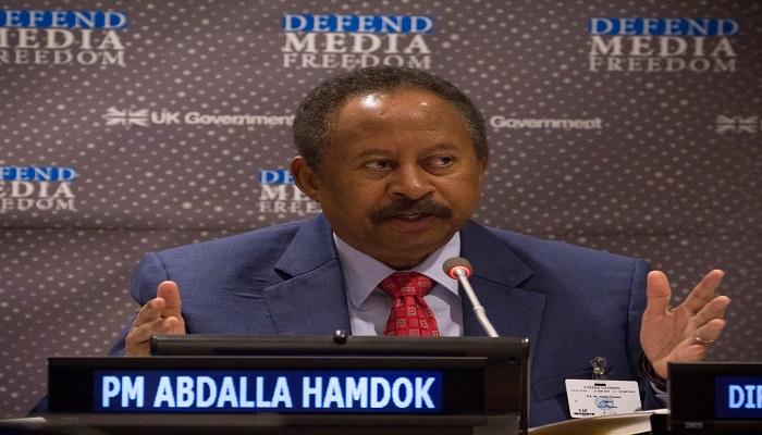 رئيس الوزراء السوداني عبدالله حمدوك