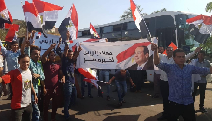 مسيرات التأييد للسيسي تزيفها "الجزيرة" لإثارة الفوضى