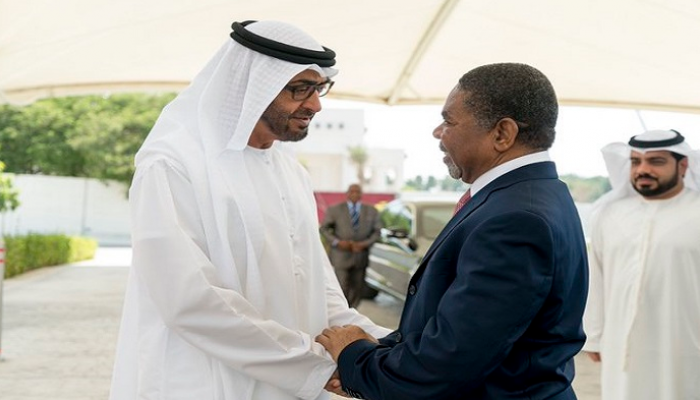 الشيخ محمد بن زايد يستقبل رئيس إقليم زنجبار