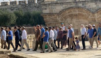 مستوطنون إسرائيليون يقتحمون المسجد الأقصى