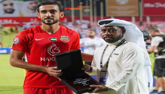 يوسف جابر لاعب الأسبوع في  فانتاسي  دوري الخليج العربي