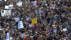 100 ألف متظاهر في سويسرا يطالبون بالتصدي لمسببات التغير المناخي