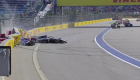 تصادم عنيف يوقف سباق روسيا لـ"الفورمولا 2"