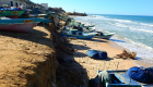 تآكل الشاطئ.. خطر كارثي يواجه ساحل غزة