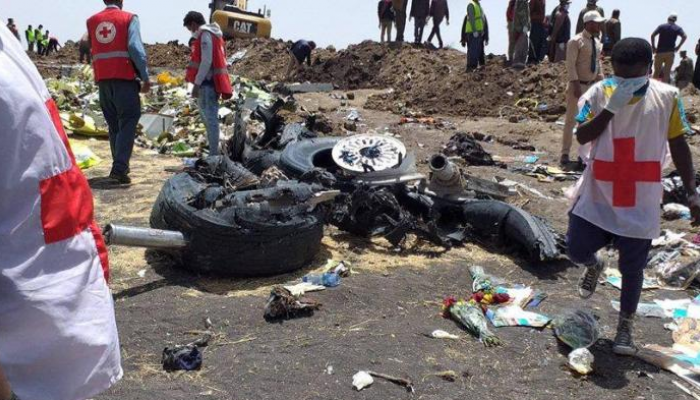 حادث الطائرة الإثيوبية المنكوبة - أرشيفية