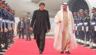 पाकिस्तानी प्रधानमंत्री इमरान खान और अबू धाबी के राजकुमार शेख मोहम्मद बिन जायद की बैठक शुरू