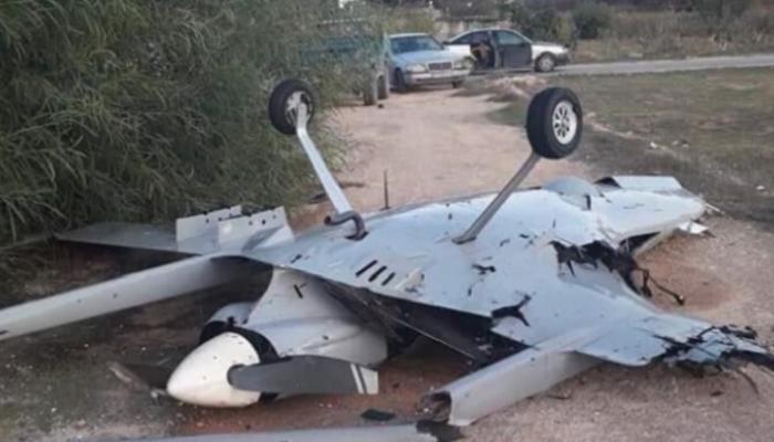 طائرة مسيرة تركية أسقطها الجيش الليبي - أرشيفية